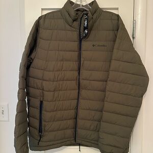 Columbia Men's Green Puffer Jacket